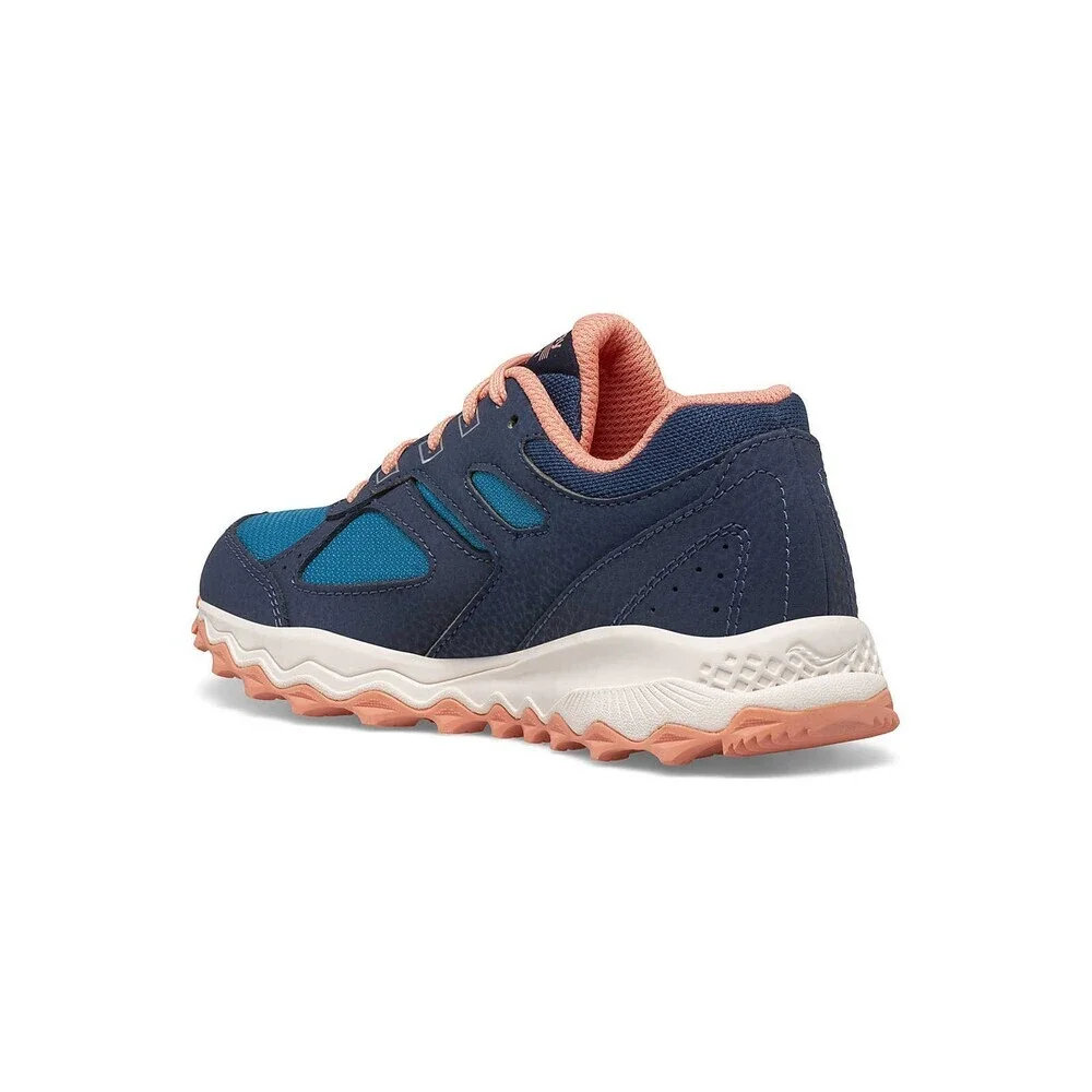 Saucony Cohesion TR14 SK166109 Sneakers Kids 7 Navy Trail Running Shoes GAL1485
